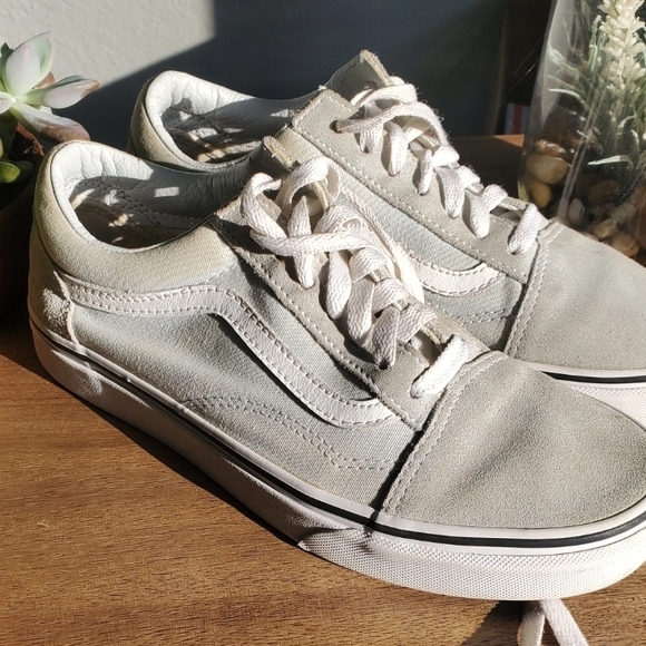 Vans Other - Vans Silver Athletic Shoes